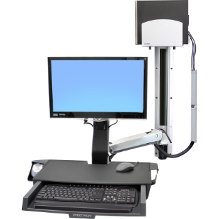 Picture of Ergotron StyleView Multi Component Mount for CPU, Flat Panel Display, Mouse, Keyboard