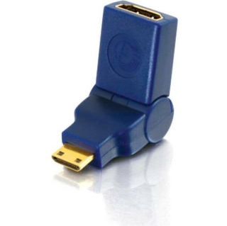 Picture of C2G 90&deg; Rotating HDMI to HDMI Mini Adapter - F/M