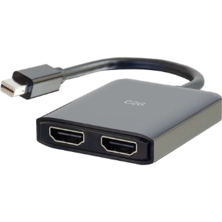 Picture of C2G 4K Mini DisplayPort to HDMI Monitor Splitter - Dual Monitor Hub