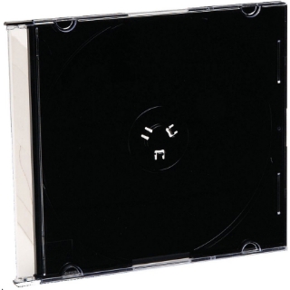 Picture of Verbatim CD/DVD Black Slim Jewel Cases - 200pk (bulk)