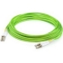 Picture of AddOn 15m LC (Male) to LC (Male) Straight Lime Green OM5 Duplex Fiber OFNR (Riser-Rated) Patch Cable