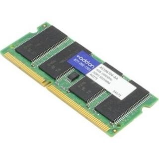 Picture of AddOn AA160D3SL/4G x1 Dell A5596704 Compatible 4GB DDR3-1600MHz Unbuffered Dual Rank 1.5V 204-pin CL11 SODIMM