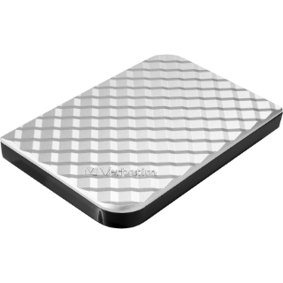 Picture of Verbatim Store 'n' Go 1 TB Hard Drive - External - Diamond Silver