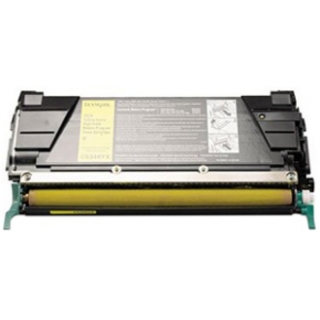 Picture of Lexmark Extra High Yield Return Program Yellow Toner Cartridge