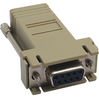 Picture of Tripp Lite Modular Serial Adapter Ethernet to Console Server RJ45-F/DB9-F