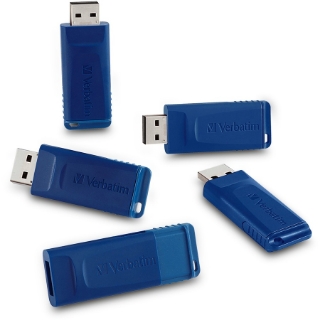 Picture of Verbatim 8GB USB Flash Drive - 5pk - Blue