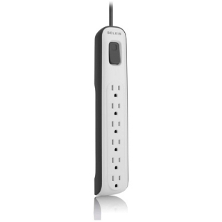 Picture of Belkin Essential BV106000-04 6-Outlets Surge Suppressor