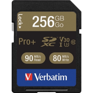 Picture of Verbatim Pro+ 256 GB SDXC