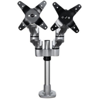 Picture of StarTech.com Desk Mount Dual Monitor Arm - Premium Articulating Desktop VESA Mount up to 27" Displays - Height Adjustable - Clamp/Grommet