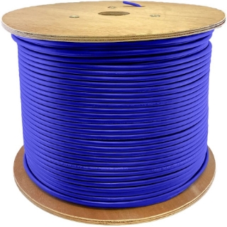 Picture of AddOn 1000ft Non-Terminated Blue Cat6 UTP Stranded Copper PVC Patch Cable