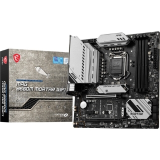 Picture of MSI MAG B560M MORTAR WIFI Desktop Motherboard - Intel B560 Chipset - Socket LGA-1200 - Intel Optane Memory Ready - Micro ATX