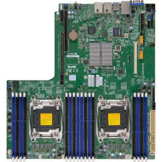 Picture of Supermicro Server Motherboard - Intel C612 Chipset - Socket LGA 2011-v3 - Proprietary Form Factor