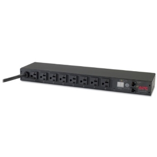 Picture of APC by Schneider Electric Rack PDU, Metered, 1U, 20A, 120V, (8) 5-20