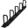 Show details for CyberPower CRA30004 Cable manager Rack Accessories Picture of CyberPower CRA30004 Cable manager Rack Accessories