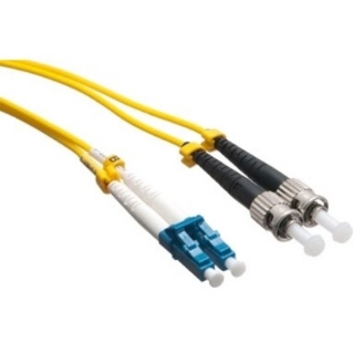 Picture of Axiom LC/ST Singlemode Duplex OS2 9/125 Fiber Optic Cable 0.5m - TAA Compliant