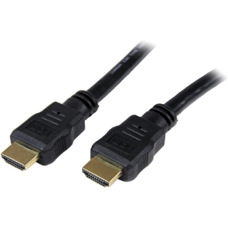 Picture of StarTech.com 6ft (2m) HDMI Cable, 4K High Speed HDMI Cable with Ethernet, Ultra HD 4K 30Hz Video, HDMI 1.4 Cable, HDMI Monitor Cord, Black