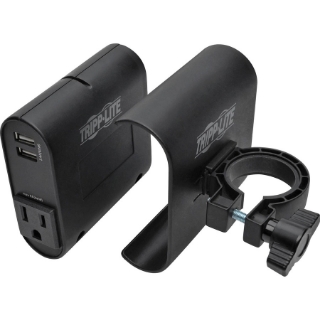 Picture of Tripp Lite AC/USB Charging Clip for Display Mounts w/ 2 USB Ports & 2 5-15R