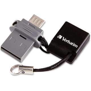 Picture of Verbatim 64GB Store 'n' Go Dual USB Flash Drive for OTG Devices