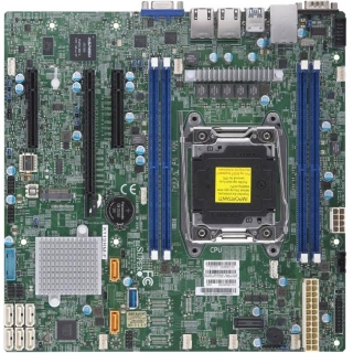 Picture of Supermicro X11SRM-F Server Motherboard - Intel C422 Chipset - Socket R4 LGA-2066 - Micro ATX