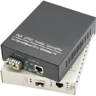 Picture of AddOn 10/100/1000Base-TX(RJ-45) to 2 Open SFP Port POE+ Media Converter