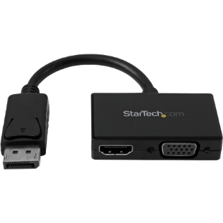 Picture of StarTech.com Travel A/V Adapter: 2-in-1 DisplayPort to HDMI or VGA