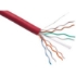 Picture of Axiom CAT5E 24AWG 4-Pair Solid Conductor 350MHz Bulk Cable Spool 1000FT (Red)