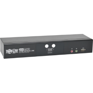 Picture of Tripp Lite 2-Port DVI Dual-Link / USB KVM Switch w/ Audio and Cables