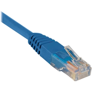 Picture of Tripp Lite 14ft Cat5e / Cat5 350MHz Molded Patch Cable RJ45 M/M Blue 14'