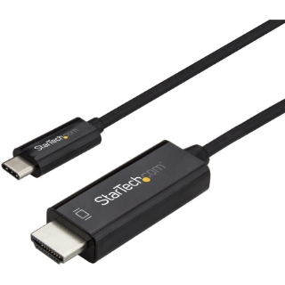 Picture of StarTech.com 3ft (1m) USB C to HDMI Cable - 4K 60Hz USB Type C DP Alt Mode to HDMI 2.0 Video Display Adapter Cable - Works w/Thunderbolt 3