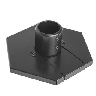 Picture of Chief CPA351 Mounting Plate for Mounting Pole - Black