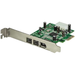 Picture of StarTech.com 3 Port 2b 1a 1394 PCI Express FireWire Card