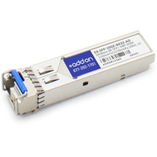 Picture of AddOn Juniper Networks EX-SFP-10GE-BX32 Compatible TAA Compliant 10GBase-BX SFP+ Transceiver (SMF, 1330nmTx/1270nmRx, 10km, LC, DOM)