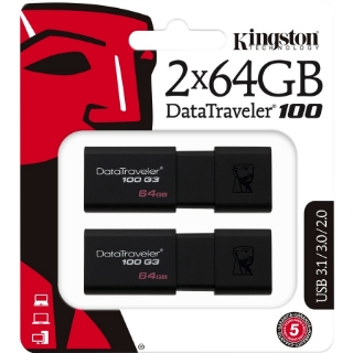 Picture of Kingston DataTraveler 100 G3 USB Flash Drive
