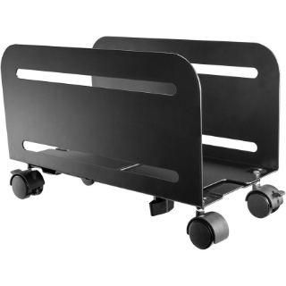 Picture of Tripp Lite Mobile CPU Caddy for Computer Towers - Width Adjustable, Locking Casters, Black