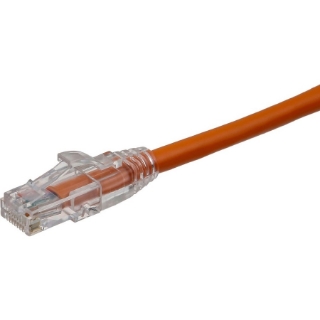 Picture of Axiom 14FT CAT6 UTP 550mhz Patch Cable Clear Snagless Boot (Orange) - TAA Compliant