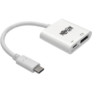 Picture of Tripp Lite USB C to DisplayPort Adapter Cable w Equalizer 8K 60W Charging