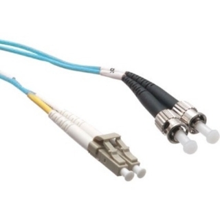 Picture of Axiom LC/ST 10G Multimode Duplex OM3 50/125 Fiber Optic Cable 5m - TAA Compliant