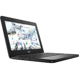 Picture of Dell Chromebook 11 3000 3100 11.6" Rugged Chromebook - HD - 1366 x 768 - Intel Celeron N4120 Quad-core (4 Core) - 4 GB Total RAM - 32 GB Flash Memory