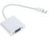 Picture of Axiom Mini DisplayPort Male to VGA Female Adapter for Microsoft - F7U-00015