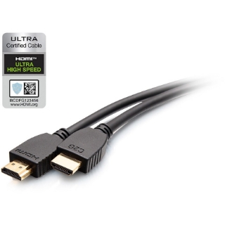 Picture of C2G 6ft Ultra High Speed HDMI 2.1 Cable with Ethernet - 8K 60Hz - M/M