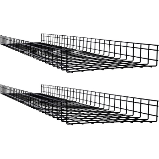 Picture of Tripp Lite Wire Mesh Cable Tray - 450 x 100 x 1500 mm (18 in. x 4 in. x 5 ft.) 2-Pack