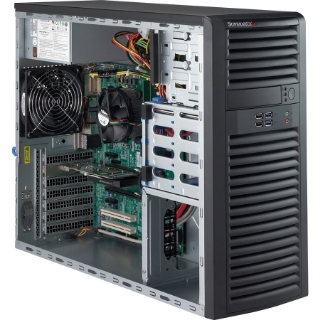 Picture of Supermicro SuperWorkstation 5039A-IL Barebone System - Mid-tower - Socket H4 LGA-1151 - 1 x Processor Support