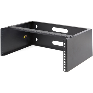 Picture of StarTech.com 4U Wall Mount Rack, 13.78in Deep, 19 inch Wall Mount Network Rack, Wall Mounting Patch Panel Bracket for Switch/IT Equipment