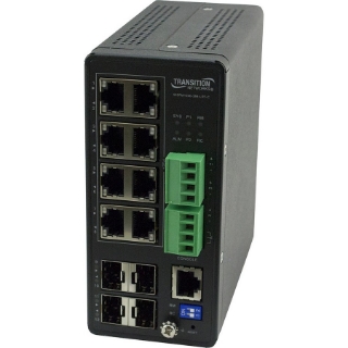 Picture of Transition Networks Managed Hardened PoE+ Switch