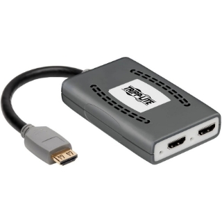 Picture of Tripp Lite 2-Port HDMI Splitter - HDMI 2.0, 4K @ 60 Hz, 4:4:4, Multi-Resolution Support, HDR, HDCP 2.2, USB Powered, TAA
