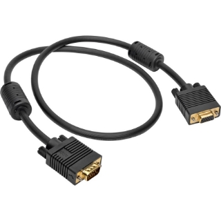 Picture of Tripp Lite VGA Coax High-Resolution Monitor Extension Cable with RGB Coax (HD15 M/F), 3 ft.