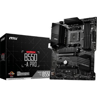 Picture of MSI B550-A PRO Desktop Motherboard - AMD B550 Chipset - Socket AM4 - ATX