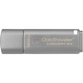 Picture of Kingston DataTraveler Locker+ G3 128GB USB 3.0 Type A Flash Drive