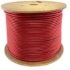 Picture of AddOn 1000ft Non-Terminated Red Cat6A STP Plenum-Rated Copper Patch Cable