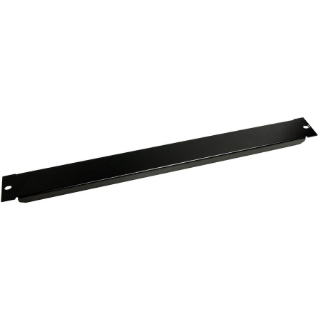 Picture of StarTech.com Blanking Panel - 1U - 19in - Steel - Black - Blank Rack Panel - Filler Panel - Rack Mount Panel - Rack Blanks